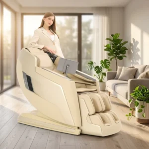 Professional Thai Stretching Massage Chair Automatic Massager Zero Gravity Recliner Full Body