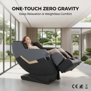 Professional Zero Gravity 3D Intelligence Body Massage Chair AI Voice Control Bluetooth Music Home Airbag Wrap