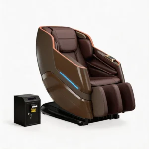 Public Panaseima Shiatsu Recliner Electric Commercial SL Track Vending Zero Gravity Massage Chair