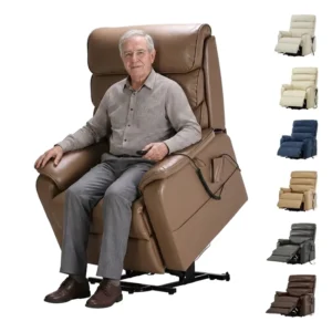 Recliner Lift Chair For Elderly Massage Zero Gravity Wood Frame Chair Heating Recliner Sofa Senior Furniture
