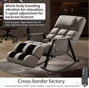 Recliner Massage Chair Electric Full Body Shiatsu Vibrating Heating Rocking Recliner Massage Chair