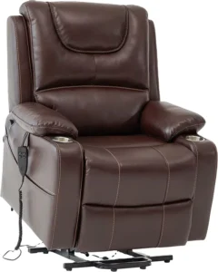 Recliner Massage Chair Modern Living Room Electric Massage Relax Lift Electric Dual Motor Recliner Sofa Chairs
