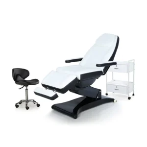 Reclining Salon Beauty Adjustable Height Hydraulic Electric Treatment Massage Facial Bed Chair