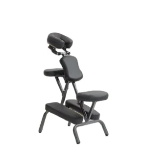 Relaxation at Home Premium Metal Frame Folding Portable Seated Massage Chair for Spa Tattoo Massage Beauty Bed Portable