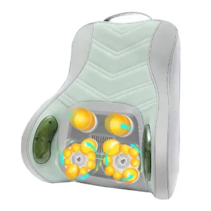 Relaxing Heating Body Cushion for Deep Tissue Portable Back Massage Pillow Therapy