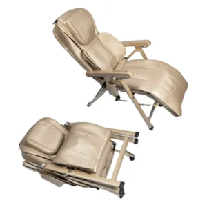 Relieve Stress Relax comfort Triple Folding OEM Customization Electric Massage PU Leather Recliner Chair Sofa Customization Body