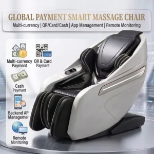 Remote Fault Monitoring System Commercial Use Coin Bill Operated Vending Massage Chair With APP System Automatic Vending Machine