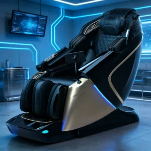 Robot Zero Gravity Massage Chair 4D Body Massager Foot Dual Core Massage Chair 220V Online Technical Support