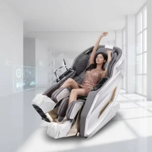 Robotic Foldable Massage Chair Smart Luxury High-end Premium Voice Control Zero Gravity Full Body 4D AI Infrared Physiotherapy
