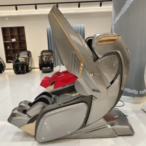 Robotic Shiatsu Massage Chair Zero Gravity Infrared Physiotherapy Full Body Neck Shoulder Back Recliner Remote Control Foldable
