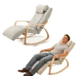 Rocking Massage Chair Zero Gravity Plug In Full Body Foldable Lazy Sofa Leisure Smart Recliner Nap Artifact Rocking Chair