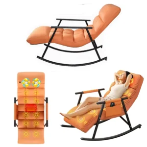 Rocking Massage Chair Zero Gravity Plug In Full Body Home Use Foldable Lazy Sofa Leisure Smart Recliner Nap Artifact Massager