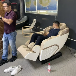 S16 Electric Luxury Multifunctional Small Space Capsule Home Massage Chair Full Body with Airbag Wrapped Kneading Massage