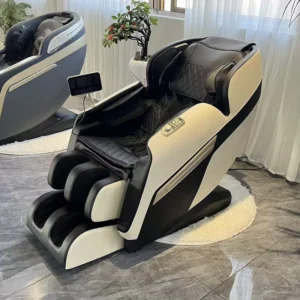SL 3D Full Body Fully Automatic Massager Folding Recliner Zero Gravity Electric PU Leather Massage Chair