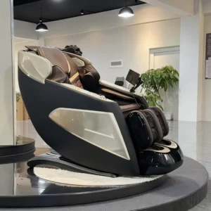 SL Track 4D Full Body PU Leather Smart Zero Gravity Massage Chair Bluetooth Infrared Physiotherapy for Home Use Factory