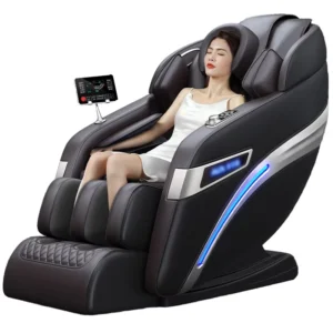 SL Track 4D Full Body Zero Gravity Massage Chair HH-01 with OEM Stretching Technology Musical Function 90W 110-240V 50-60Hz