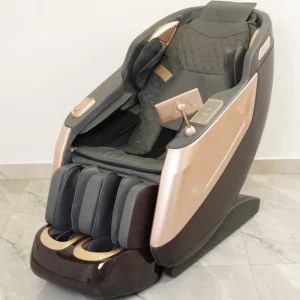 SL Track AI Office Shiatsu Robotic Deluxe Electric Massage Chair Thai Stretch 4D Full Body Zero Gravity Armchair with AI Voice