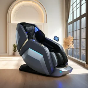 SL Track Heated Shiatsu Full Body Zero Gravity Massage Chair Heating Rocking Multi Functional