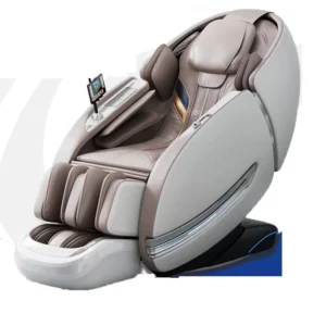 SL Track Massage Chair Recliner Full Body Massage Chair with Zero Gravity Bluetooth Speaker Airbags Heating and Foot Massage