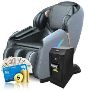 SL Track Massage Chair With Payment System USA UAE Coin and Bill Operated Commercial Vending Massage Chair