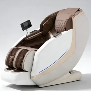 SL Track Voice Body Scan AI Smart Heated ABS PU Leather Luxury Zero Gravity Full Body Shiatsu 4D Technology Home Massage Chair