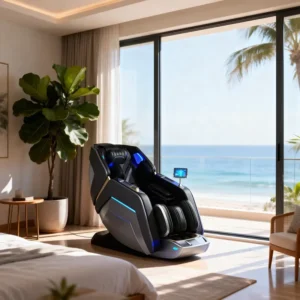SN T60 AI Automatic Recliner Massage Chair Zero Gravity Full Body Shiatsu Foot Roller Heated Back Design