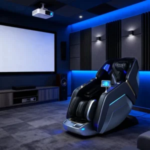 SN T60 Luxury Massage Chair Electric Shiatsu SL Track Airbags Calf Roller Elderly Mode Home Use