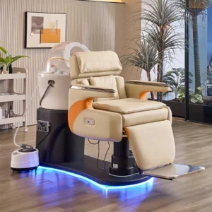 Salon Furniture Massage Hair Washing Shampoo Bed Electric Reclining Hairdressing Shampoo Chair
