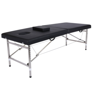 Salon Furniture Treatment Bed Stainless Steel Frame Folding Facial SPA Massage Bed