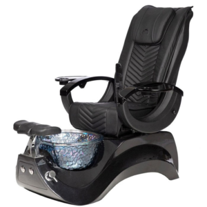 Salon Pedicure Chair with Electric Recliner and SPA Foot Massage Function