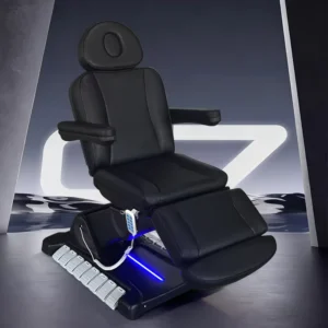 Salon Spa Massage Table Adjustable Physiotherapy Treatment Facial Chair Curved Electrical Cosmetic Beauty Bed With 4 Motors