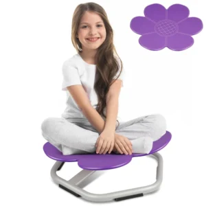 Sensory Spinning Chair Wobble Stool for Kids Autism Swivel Chairs Balance Rocking Seat Therapy Equipment for Indoor Outdoor Use
