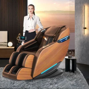 Shiatsu 4D Full Body Massage Chair Zero Gravity with Foot SPA and Oversize Design for Home Use