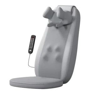Shiatsu Back Massager with Heat Deep Tissue Kneading Chair Massager with Vibration 2D 3D Shiatu Massage Seat Cushion