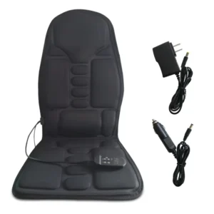 Shiatsu Heated Massage Seat Cushion 3D Deep Kneading Pressing Rolling And Vibrating Massage Full Back Sitting Area