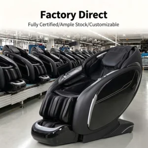 Shiatsu Luxury 3d 4d SL Track Zero Gravity Dual core Thai Stretch Massage Chair Full Body Scan Massage Chair