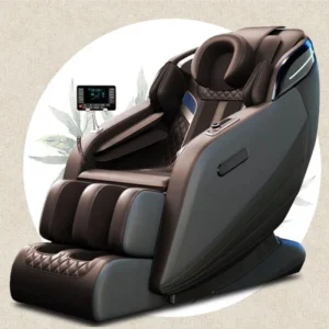 Shiatsu Luxury Intelligent Music Massage Chair 4D Zero Gravity Full Body Power Recliner with 12 Modes Body