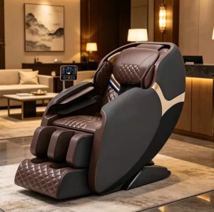 Shiatsu Massage Chair Bluetooth Speaker Heat Therapy Neck & Shoulder Focus Family Use CE Certified