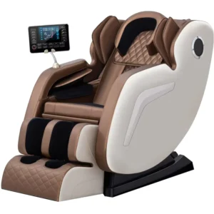 Shiatsu Massage Chair Seat 4D Zero Gravity Heat Cushion Tapping Kneading True Relax Vibration Seat Massage Chair
