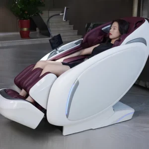 Shiatsu Sleeping Ai Bioscan High End Intelligent 4d Electric Full Body Zero Gravity Massage Chair with Stretching Feature