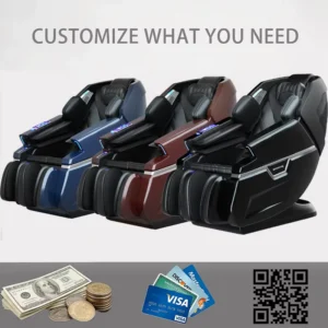 Silla De Masaje AI Voice Control Commercial Massage Chair Vending 4D Full Body Recliner Portable Zero Gravity