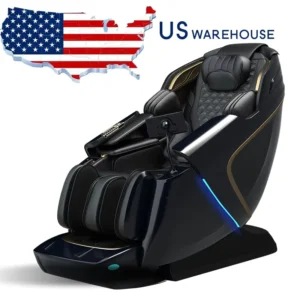 Silla Masajeadora 4D Rollers Heating Shiatsu Full Body Zero Gravity Reclining Air Compression Massage Chair