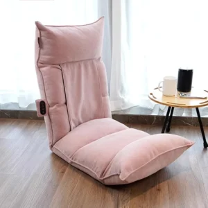 Single Adjustable Floor Fabric Comfortable Lazy Sofa Folding Relax Massage Recliner Sofa Chair