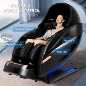 Sleep Cabin 4D Zero Gravity Massage Chair Calf Roller Full Body Zero Gravity