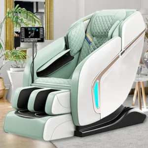 Small Elderly Massage Chair Compact SL Track 4D Full Body Zero Gravity OEM PU Leather Massage Chair