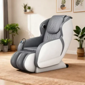 Small-sized Eco-Friendly Massage Chair Hot Compress Vibration Bluetooth System Musical Function CE Certified Durable