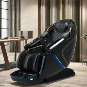 Smart 4D Zero Gravity Full Body Shiatsu Massage Chair Electric with Music Sync Negative Ion Purification US Stock