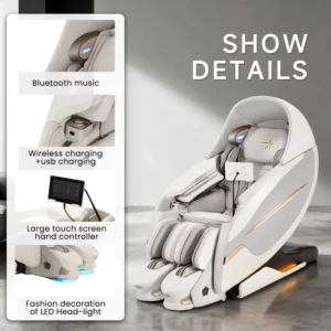 Smart 5d AI Voice Control Relaxed Waist Legs Hip Stretch Massage Chair Moon Walker