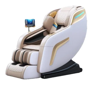 Smart AI Voice 4D Massage Chair Zero Gravity Full Body Recliner with Airbags Foot and Calf Heating Bluetooth Home Chair
