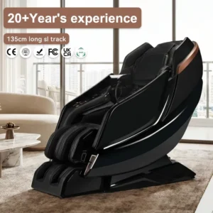 Smart Automatic Recliner Electric 4D Zero Gravity Full Body Shiatsu SL Track Foot SPA Massage Chair